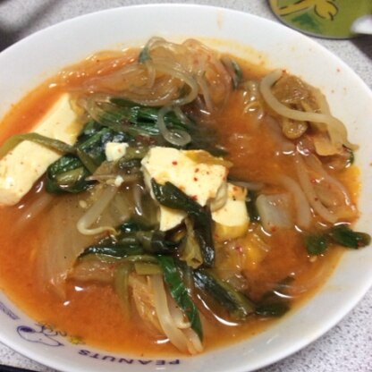 既製品のスープより美味しいと大好評でした☆お鍋はいろんな野菜が食べられていいですね。